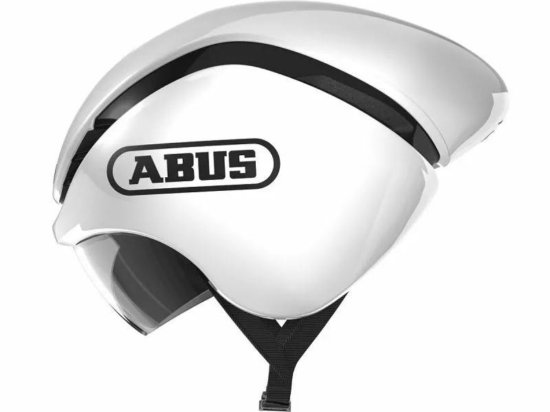 Dame Cykelhjelme Abus GameChanger TT Cykelhjelm, Shiny White, L/58-61cm - Cykelstellet 1 Dame Cykelhjelme Abus GameChanger TT Cykelhjelm, Shiny White, L/58-61cm - Cykelstellet