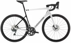 Racercykler Herre Cannondale SuperSix EVO Carbon Disc Ultegra 2022 - Hvid - Cykelstellet
