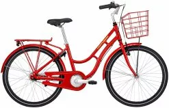 Cykler - Børn Centurion Basic Urban+ 24" Pige 7g 2023 - Rød - Cykelstellet