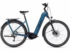 Herre Elcykel Cube Kathmandu Hybrid ONE 625 Blue - Elcykel - 2023, 54cm - Cykelstellet