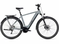 Herre Elcykel Cube Kathmandu Hybrid ONE 625 Grey - Elcykel - 2023, 54cm - Cykelstellet