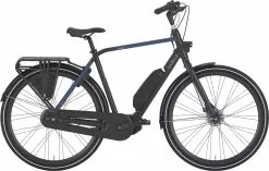 Herre Elcykel Gazelle CITYGO C7 HMS Herre Sort - 2020 - Cykelstellet