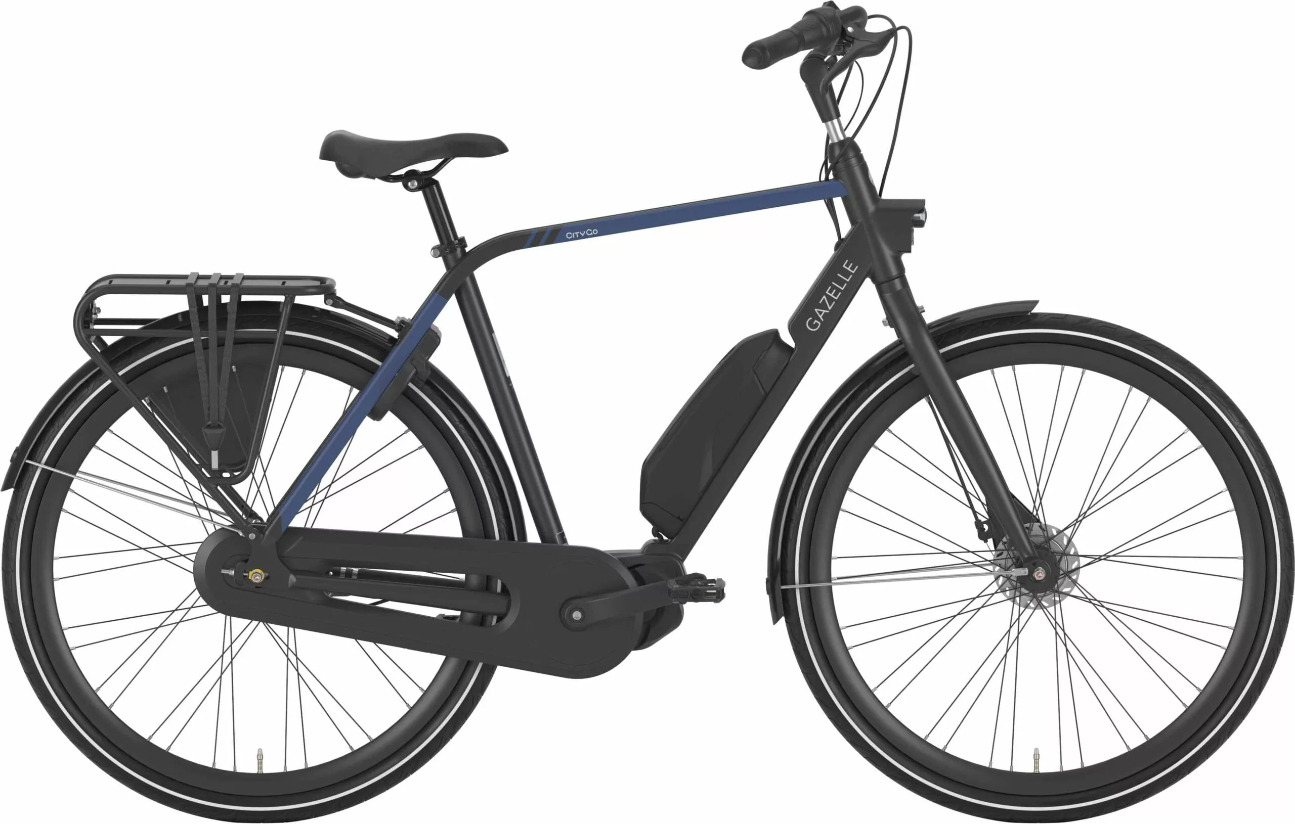 Herre Elcykel Gazelle CITYGO C7 HMS Herre Sort - 2020 - Cykelstellet 1 Herre Elcykel Gazelle CITYGO C7 HMS Herre Sort - 2020 - Cykelstellet