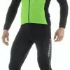 Lange ærmer Giordana Langærmet Jersey Silverline - Neon Grøn - Cykelstellet