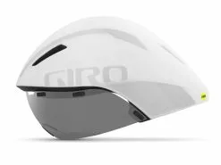 Dame Cykelhjelme Giro Aerohead Mips - Enkeltstartshjelm - Str. 55-59 Cm - Mat Hvid - Cykelstellet