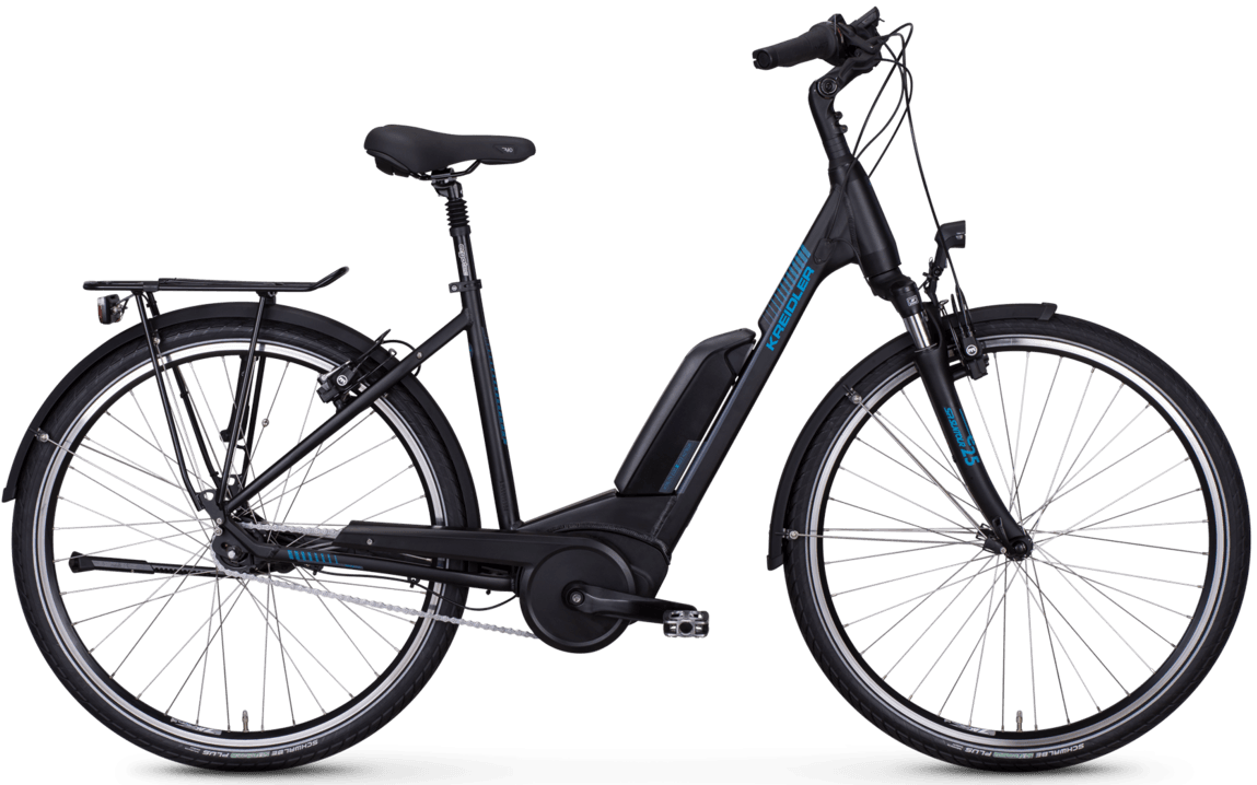 Dame Elcykel Kreidler Vitality Eco 3 Dame 2019 - Sort - Cykelstellet 1 Dame Elcykel Kreidler Vitality Eco 3 Dame 2019 - Sort - Cykelstellet