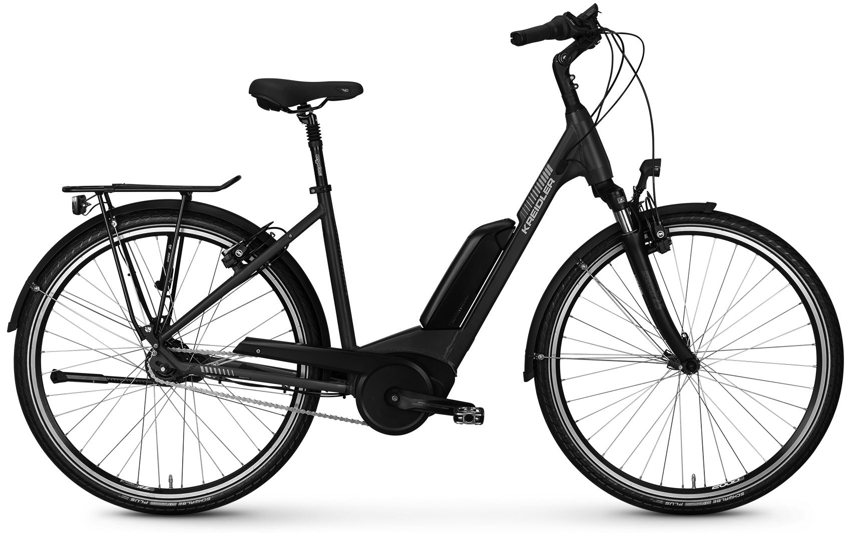 Dame Elcykel Kreidler Vitality Eco 6 Edition Dame 2019 - Sort - Cykelstellet 1 Dame Elcykel Kreidler Vitality Eco 6 Edition Dame 2019 - Sort - Cykelstellet
