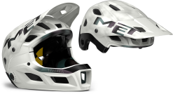 Dame Cykelhjelme MET Helmet Parachute MCR MIPS - Hvid - Cykelstellet