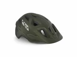 MTB Hjelme Met Echo - Cykelhjelm - MTB - Mat Oliven Grøn - Str. 52-57 Cm - Cykelstellet