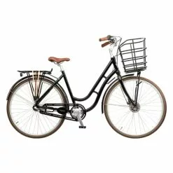 Dame Cykler Mustang Augusta 28" Damecykel Med 3 Gear - Black - Cykelstellet