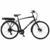 Herre Elcykel Mustang Avalon Electric Elcykel Med 8 Gear - Black - Cykelstellet
