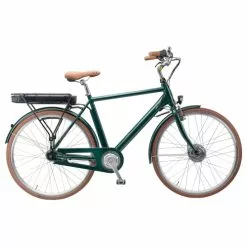 Herre Elcykel Mustang Christian Electric 28" Elcykel Med 7 Gear - Racing Green - Cykelstellet