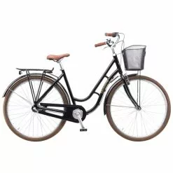 Dame Cykler Mustang Dagmar 28" Damecykel Med 3 Gear - Black - Cykelstellet