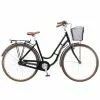 Dame Cykler Mustang Dagmar 28" Damecykel Med 7 Gear - Black - Cykelstellet
