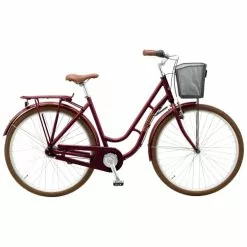 Dame Cykler Mustang Dagmar 28" Damecykel Med 7 Gear - Mulberry Shine - Cykelstellet