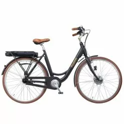 Herre Elcykel Mustang Dagmar Electric 28" Elcykel Med 7 Gear - Black - Cykelstellet