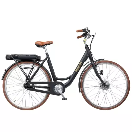 Herre Elcykel Mustang Dagmar Electric 28" Elcykel Med 7 Gear - Black - Cykelstellet 1 Herre Elcykel Mustang Dagmar Electric 28" Elcykel Med 7 Gear - Black - Cykelstellet