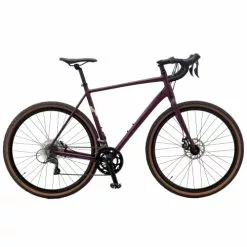 Dame Cykler Mustang Gravel Claris 28" Cykel Med 16 Gear - Dark Grape - Cykelstellet