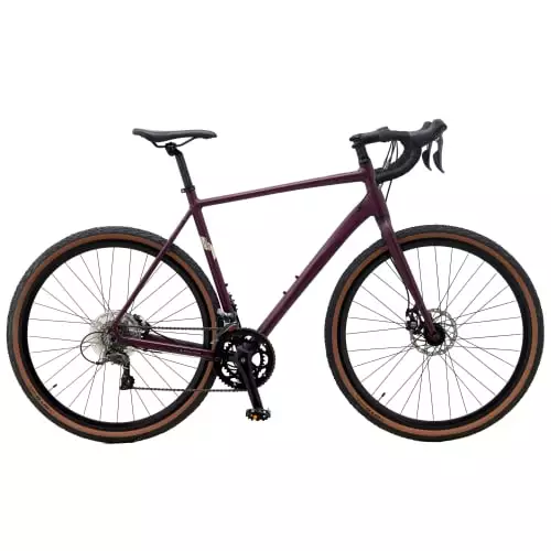 Dame Cykler Mustang Gravel Claris 28" Cykel Med 16 Gear - Dark Grape - Cykelstellet 1 Dame Cykler Mustang Gravel Claris 28" Cykel Med 16 Gear - Dark Grape - Cykelstellet