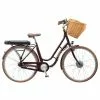 Dame Elcykel Mustang Urban Electric 28" Elcykel Med 7 Gear - Mulberry Shine - Cykelstellet