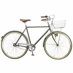 Mustang Vintage Classic 28" Herrecykel Med 3 Gear - Gun Metal - Cykelstellet