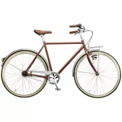 Mustang Vintage Classic 28" Herrecykel Med 7 Gear - Dark Amber - Cykelstellet