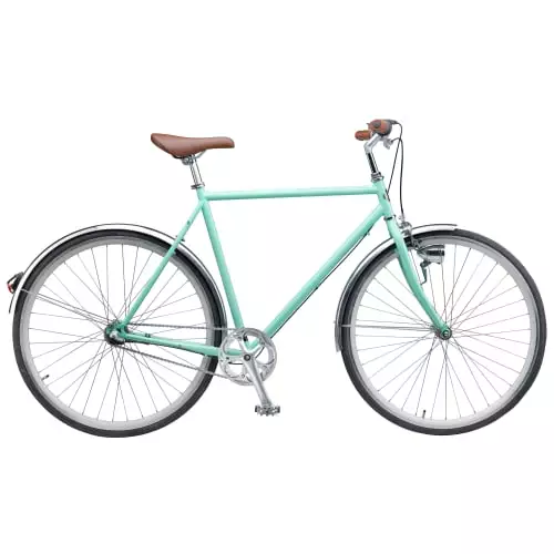 Mustang Vintage Street 28" Herrecykel Med 3 Gear - Mint Green - Cykelstellet 1 Mustang Vintage Street 28" Herrecykel Med 3 Gear - Mint Green - Cykelstellet