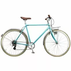 Mustang Vintage Street 28" Herrecykel Med 7 Gear - Ice Blue - Cykelstellet