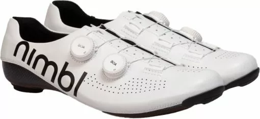 Cykelsko Nimbl ULTIMATE Race Sko - Hvid - Cykelstellet -Cykler Salgsbutik Nimbl ULTIMATE Race Sko Hvid
