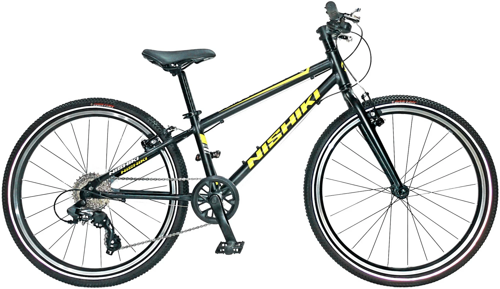 Cykler - Børn Nishiki Sport 240 Dreng 24" 8g 2023 - Sort (Udstillingsmodel) - Cykelstellet 1 Cykler - Børn Nishiki Sport 240 Dreng 24" 8g 2023 - Sort (Udstillingsmodel) - Cykelstellet