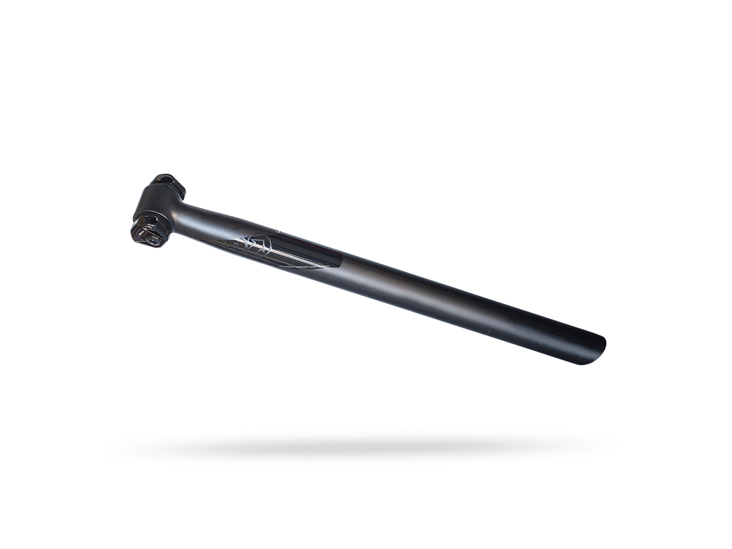 Sadelpinde PRO - Sadelpind Vibe Di2 Carbon- Road - 0mm Offset - 27,2mm - 400mm Lang - Cykelstellet 1 Sadelpinde PRO - Sadelpind Vibe Di2 Carbon- Road - 0mm Offset - 27,2mm - 400mm Lang - Cykelstellet