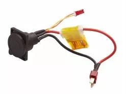 Batterier Promovec Ladestik, 4 Pols - Cykelstellet