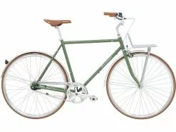 Raleigh Yate Cargo Green - Herrecykel - 2023, 60cm - Med Frontlad - Cykelstellet