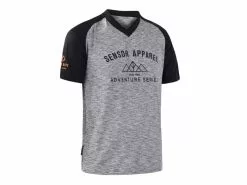 Sensor Charger - Cykeltrøje Korte ærmer - MTB - Grå/Sort - Str. L - Cykelstellet