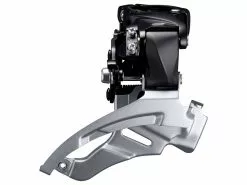 Shimano Altus - Forskifter FD-M2000 - 3x9 Gear MTB - Top Clamp Med Bånd - 28,6-34,9mm - Cykelstellet