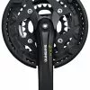 Shimano Kranksæt 9-sp Octalink CG - FC-T4010 48/36/26T 175mm - Sort - Cykelstellet