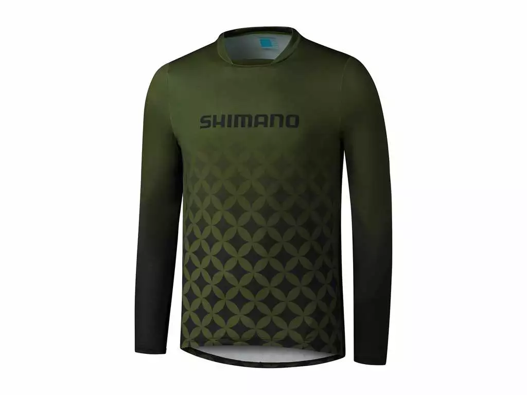 Shimano Myoko - Cykeltrøje MTB Med Lange ærmer - Kahki - Str. XL - Cykelstellet 1 Shimano Myoko - Cykeltrøje MTB Med Lange ærmer - Kahki - Str. XL - Cykelstellet