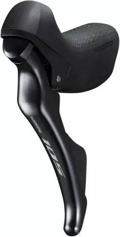 Gearvælger Shimano STI-greb Sæt 105 R7000 - 2x11 Speed ST-R7000 - Sort - Cykelstellet