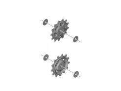 Shimano XT - Pulleyhjul Sæt Af 2 Stk. - Passer Til Bagskifter Model RD-M8130 - Cykelstellet