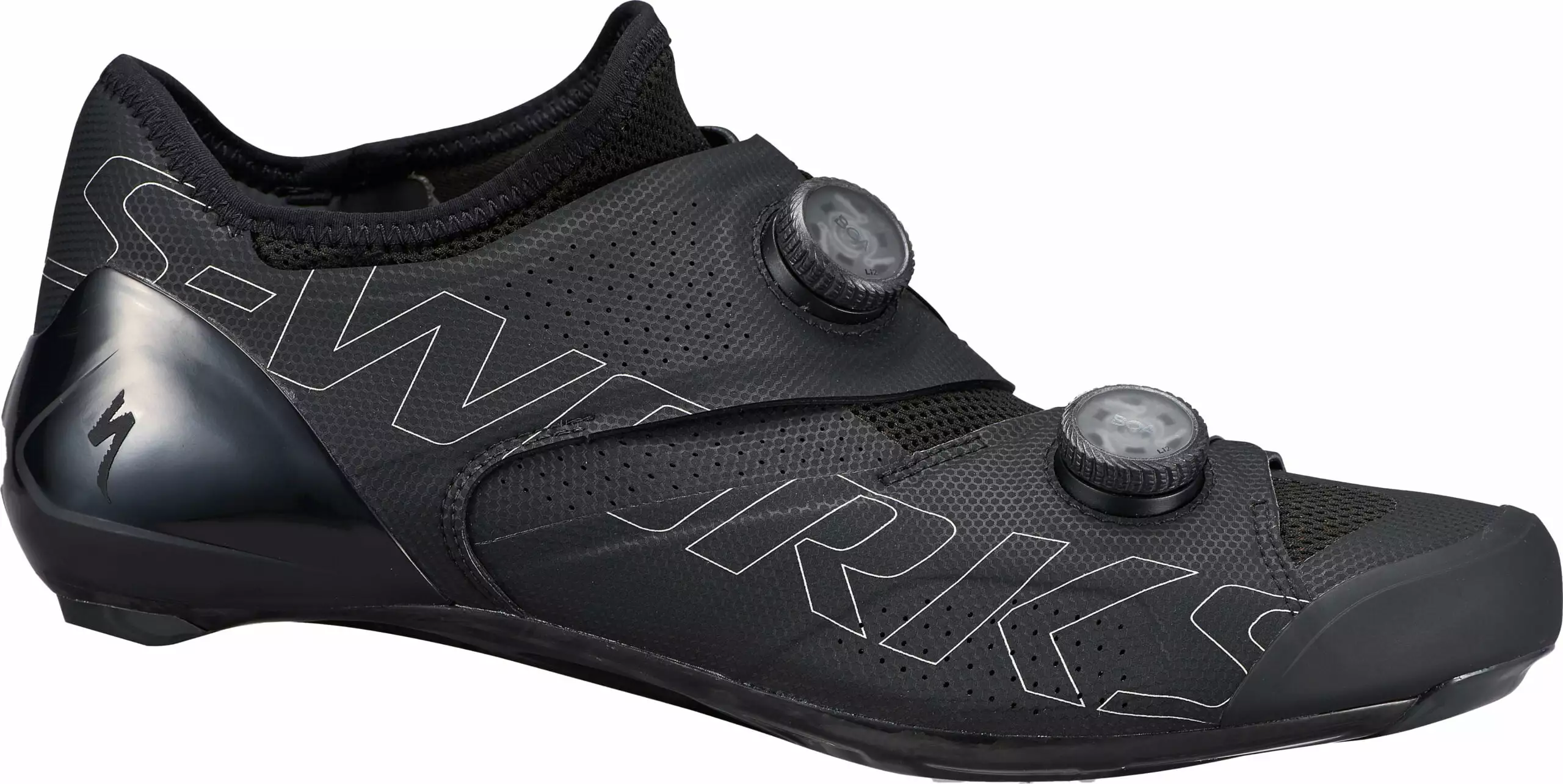 Specialized S-Works Ares Race Cykelsko - Sort - Cykelstellet 1 Specialized S-Works Ares Race Cykelsko - Sort - Cykelstellet