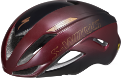 Dame Cykelhjelme Specialized S-Works Evade II Mips ANGi READY Cykelhjelm - Rød - Cykelstellet