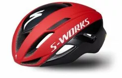 Dame Cykelhjelme Specialized S-Works Evade Mips ANGi READY Cykelhjelm - Rød - Cykelstellet