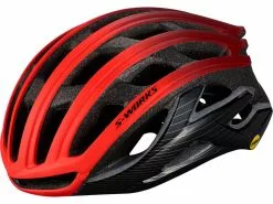 Dame Cykelhjelme Specialized S-Works Prevail II ANGI READY Cykelhjelm - Sort/Rød - Cykelstellet