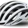 Dame Cykelhjelme Specialized S-Works Prevail II MIPS ANGi READY Cykelhjelm - Hvid - Cykelstellet