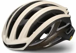 Dame Cykelhjelme Specialized S-Works Prevail II Vent M. ANGi READY - Beige/Brun - Cykelstellet