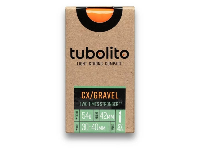Cykelslanger Tubolito Tube-Gravel 700 X 30-47C Cykelslange, 42mm Racerventil - Cykelstellet 1 Cykelslanger Tubolito Tube-Gravel 700 X 30-47C Cykelslange, 42mm Racerventil - Cykelstellet